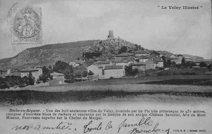 Le bourg au début des années 1900